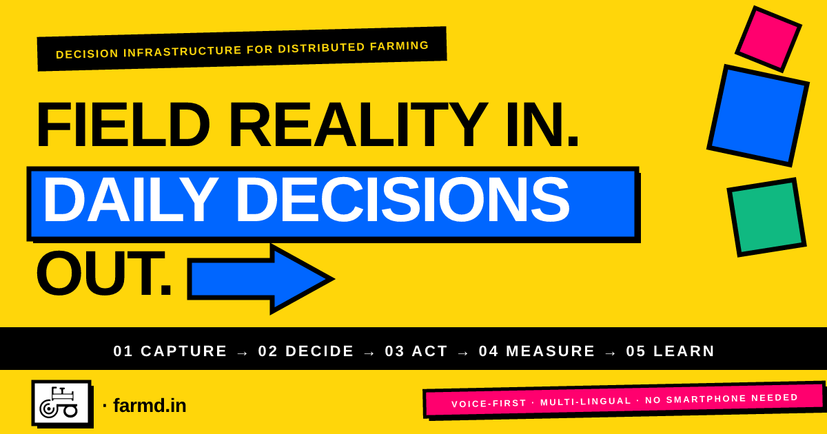 FarmD — Decision Infrastructure for Dist...